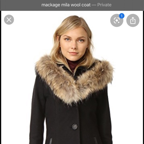 mackage mila coat